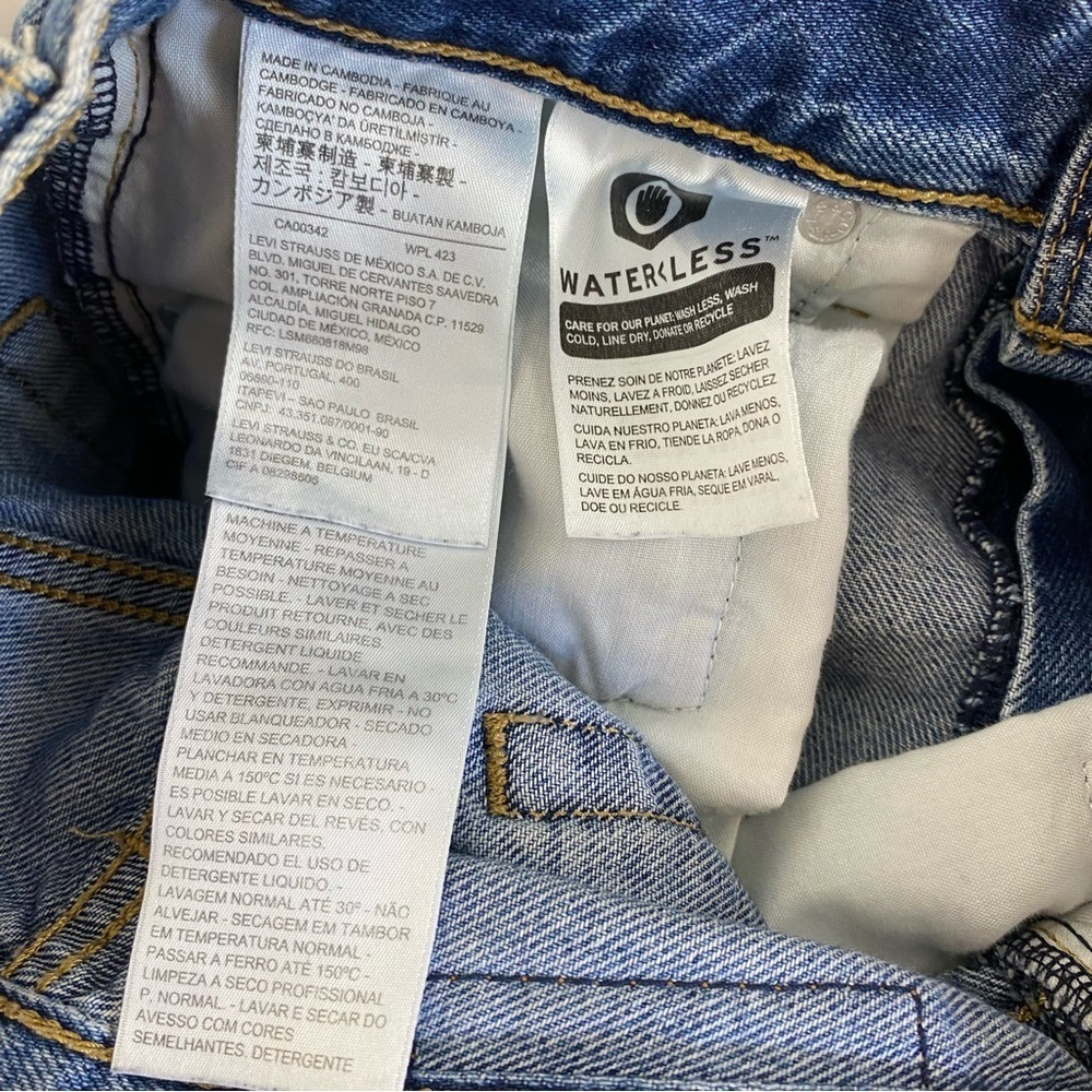 Levi’s High Loose Taper Jeans size 24 - Picture 10 of 12